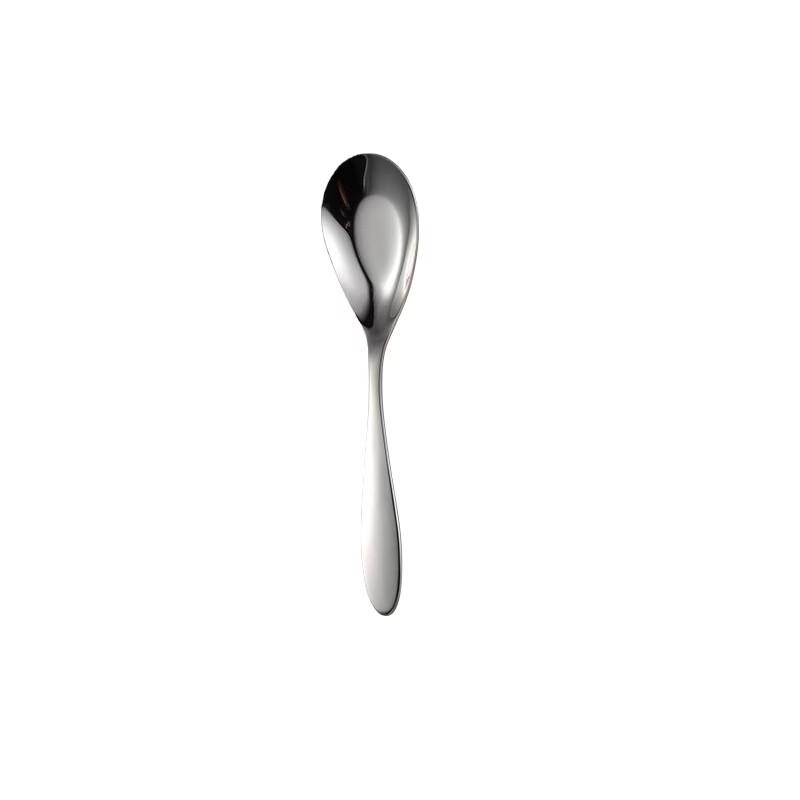 Qianxing 304 Stainless Steel Flat Serving Spoon