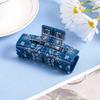 Acrylic Cashew Pattern Hair Clip Paisley Print Hair Claw Clips Classic Shark Hair Claw  Daily Use