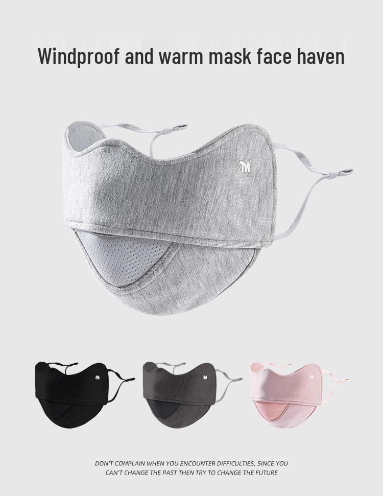 Women's Cycling Mask: Windproof, Coldproof, Breathable, Warm, and Anti-Freeze for Autumn and Winter.