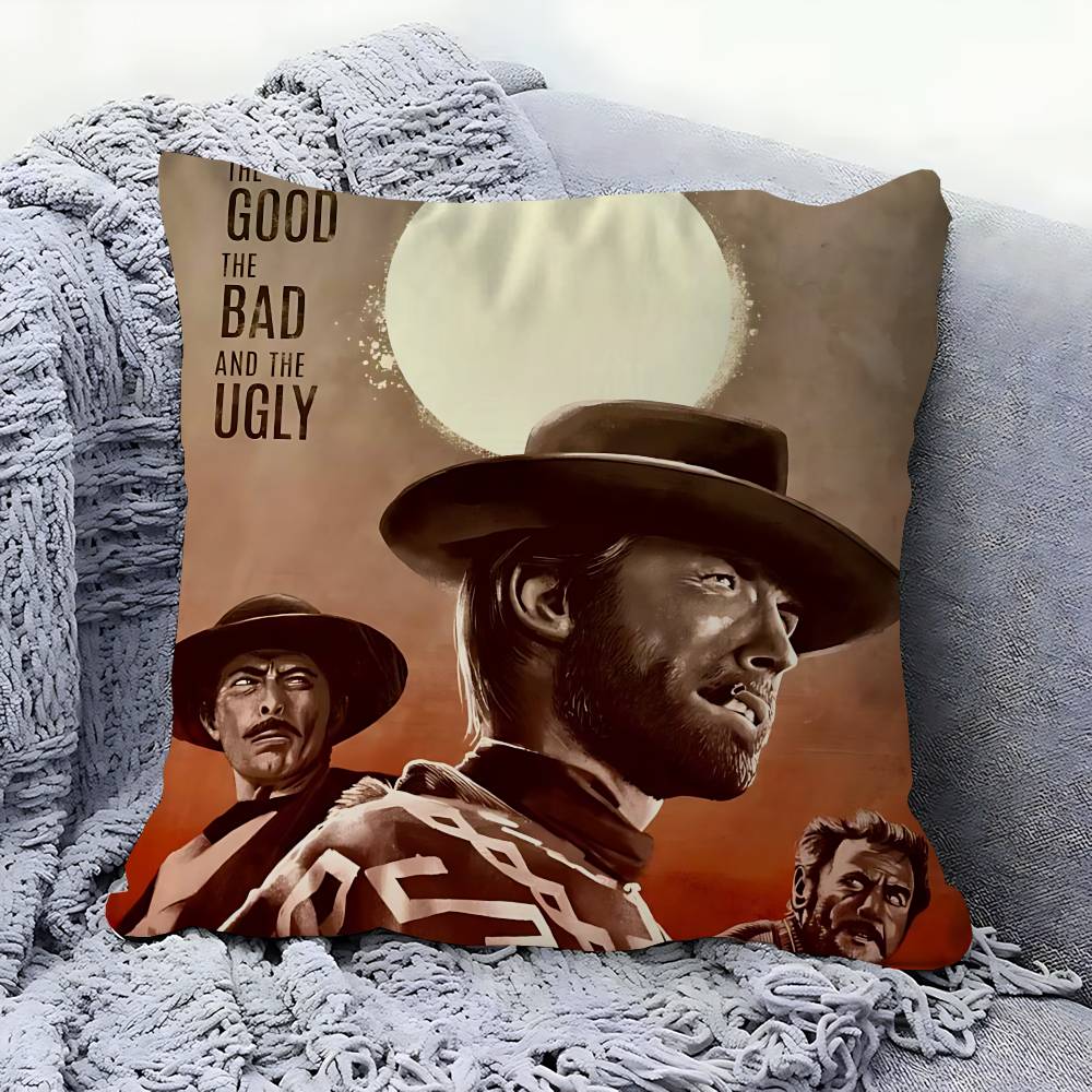 The Good The Bad And The Ugly Pillow Gifts Home Office Furnishings Bedroom Sofa Car Cushion Cover Case 45x45cm