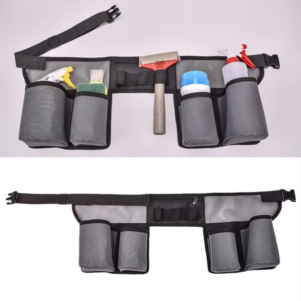 Waterproof Housekeeping Waist Belt Adjustable Gardening Tool Waist Bag  Electrician Toolkit