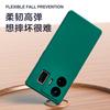 HotFire Phone Case for Realme GT Neo 5, Protective Cover with Upgraded Shockproof Silicone Lens Protection, Unisex Frosted Design - Midnight Black