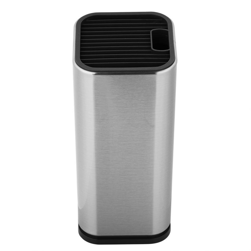 3.74*9.25in Universal Knife Block Rectangular Knife Storage Block Kitchen Counter