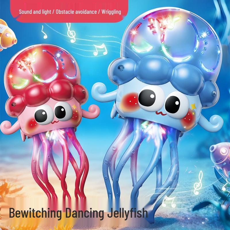 Electric Dancing Octopus Music Light Jellyfish Toy for Kids