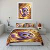Misty Glow In Dreamy Garden Print Bedding Set 1 Duvet Cover 2 Pillowcases For Adult And Children Luxury Gift Full Size