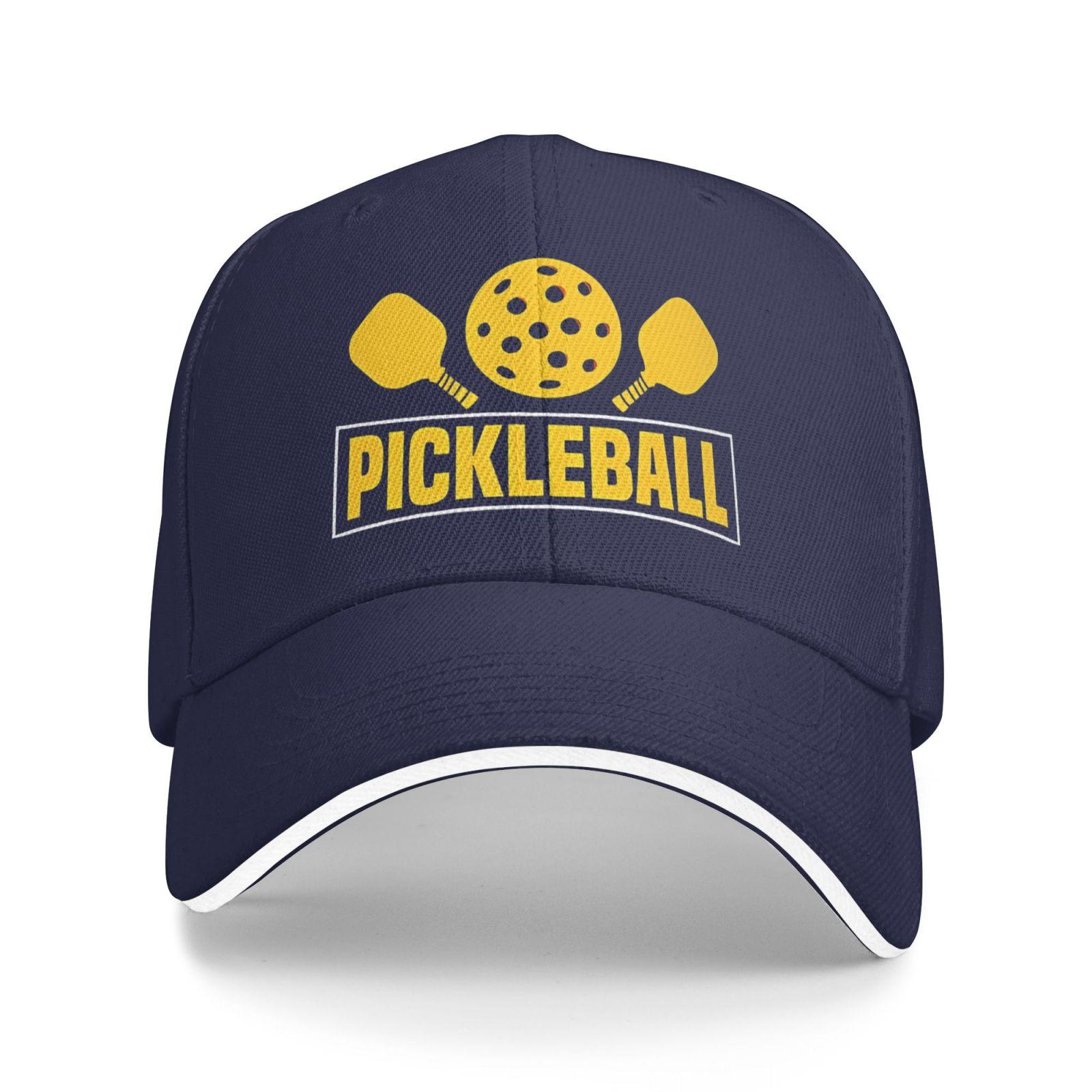 

Pickleball Paddle Post Workout Baseball Cap Heat Transfer Logo Polyester Quick-Dry And Casual Team Practice Cap