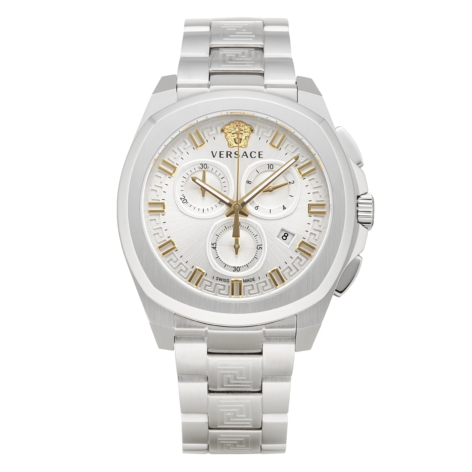 

Watch Geo Chrono Blue Dial Quartz Sapphire Glass 46mm VE7CA0623 Silver [Versace] Men s [Item]