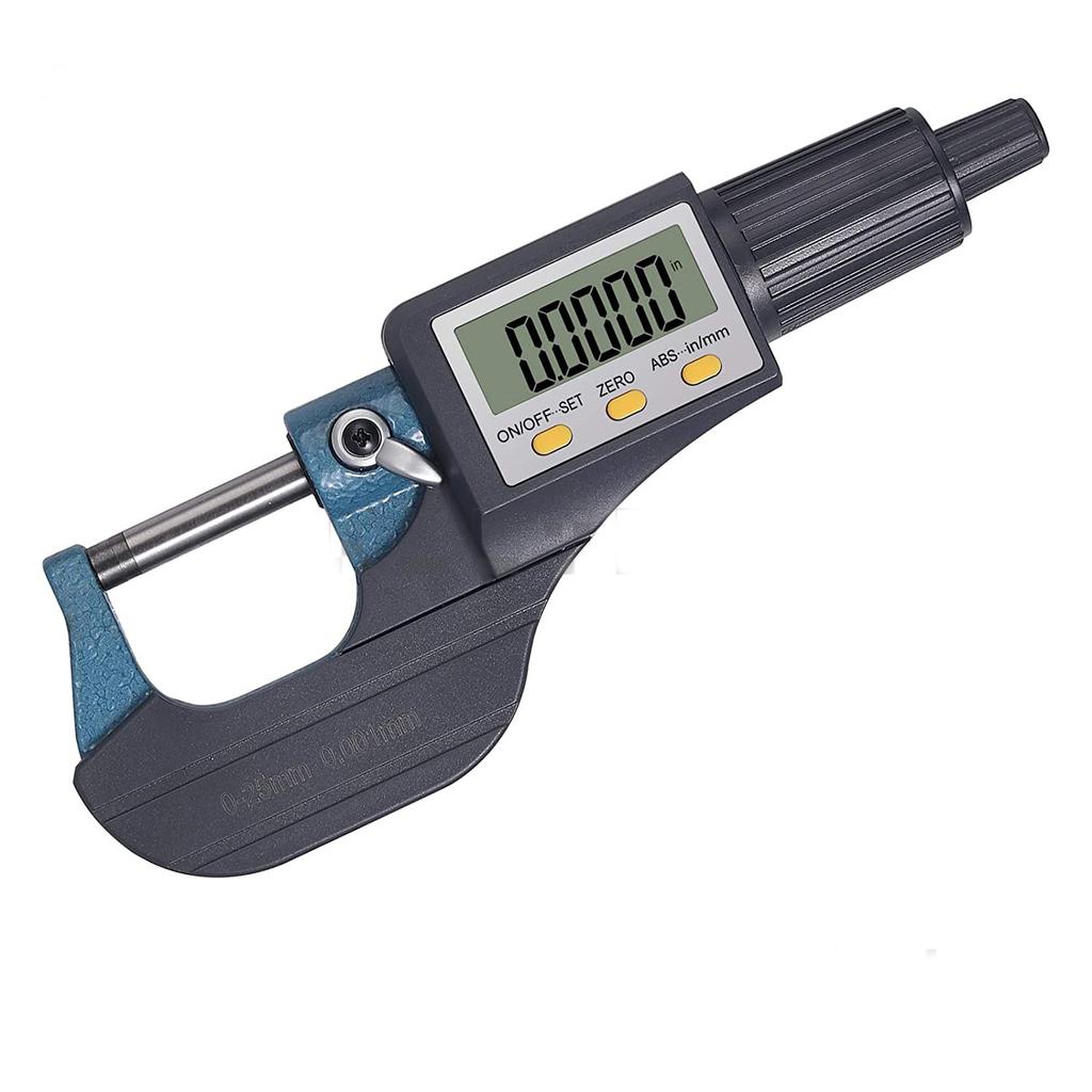 0-25mm Micron Digital Outside Micrometer Electronic Micrometer Gauge 0.001 mm Digital Caliper