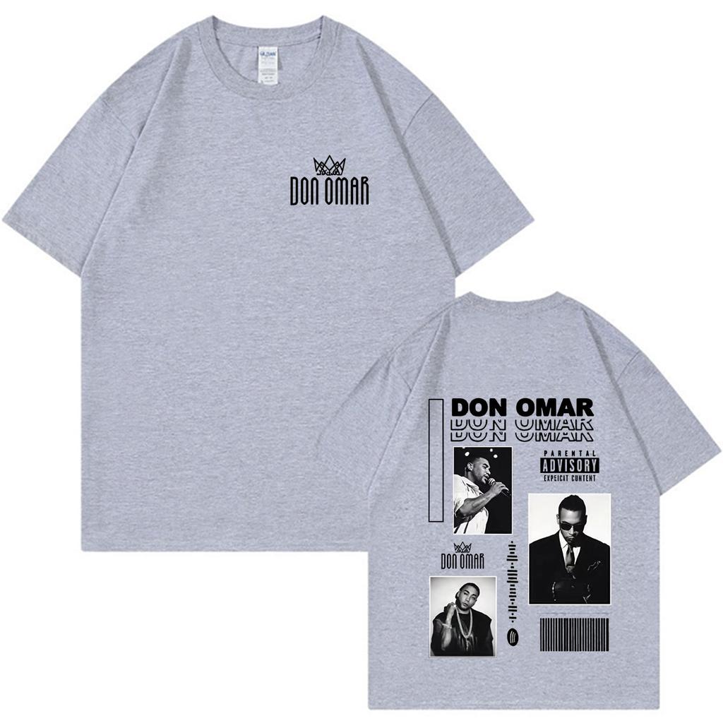 Rapper Don Omar Classic Graphic Tshirt Men Women Hot Sale Short-sleeved Plus Size Tops High Quality Casual O-Neck Cotton Tshirts