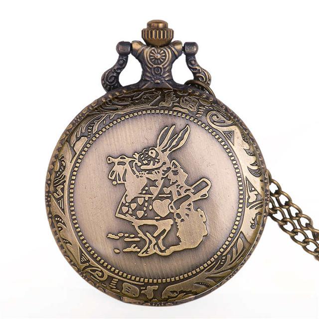 New Arrival Vintage Quartz Pocket Watches Analog Pendant Necklace Fob Watch