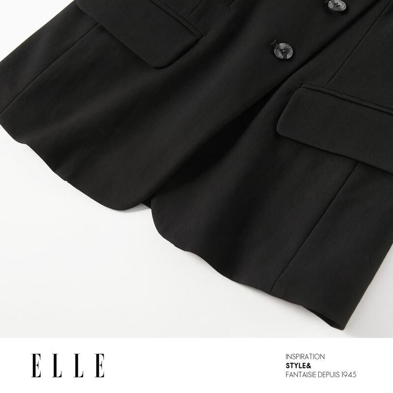 ELLE Women's Slim Fit French Style Vest