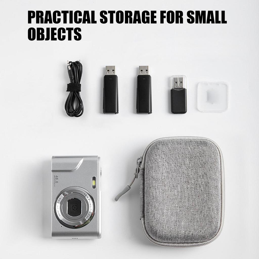 Digital Camera Case Oxford Cloth Digital Camera Carrying Case Oxford Cloth Compact Carrying Pouch Shockproof Organizer Box for