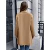 Women's Jacket Autumn Medium-length Cardigan Double-breasted Knitted Blazer