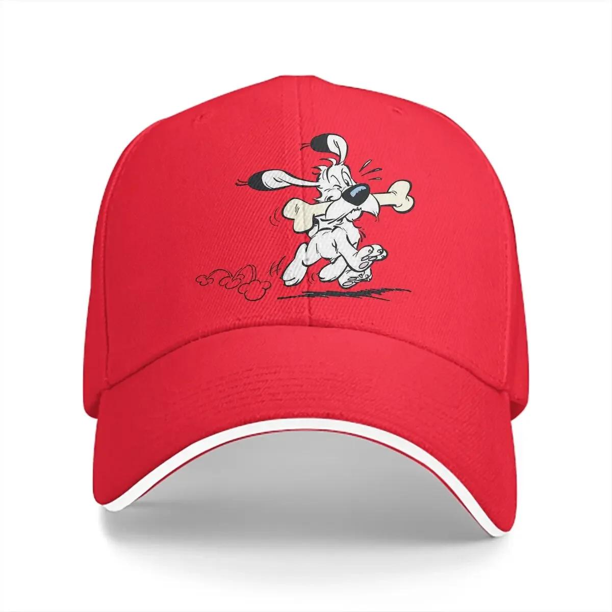 

Washed Unisex s Baseball Cap Pets Sports Snapback Caps Dad Hat Asterix-le Gaulois Golf Hats 56-58cm