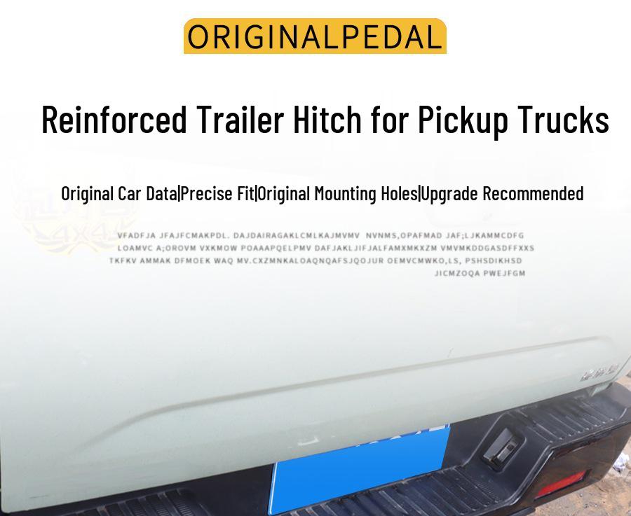 Reinforced Tow Bar for SAIC Maxus T60/T70/T90 & Isuzu DMAX Lingtuo/Ruimai
