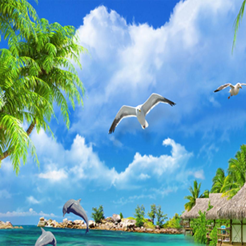 Tapestry Beautiful Pictures Art Mural Hanging Decoration Seascape