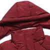 Abrigos de Talla Grande 4XL-8XL para Mujer de Mediana Edad Invierno Parkas Largas con Capucha Casual Gruesos Cálidos Prendas de Exterior Chaquetas de Mujer