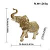 Elephant Statue Animal Art Sculpture Decoration Good Luck for Cabinet Bedroom Desktop