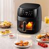 6L Smart Air Fryer with Visual Touchscreen - Large Capacity Automatic Electric Fryer & Oven for French Fries