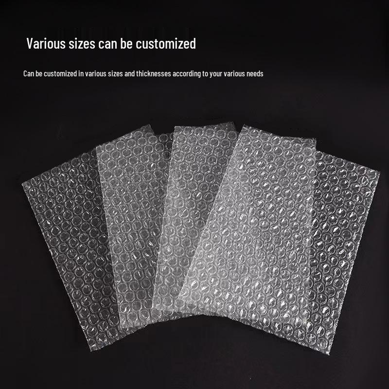 Transparent Shockproof Bubble Wrap Bags - Thickened Foam Packaging