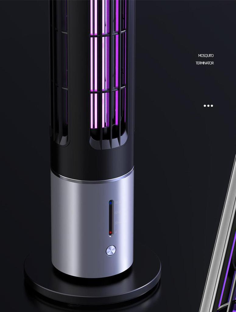 Portable Outdoor Multifunctional Electric Mosquito Killer Lamp with Electric Shock