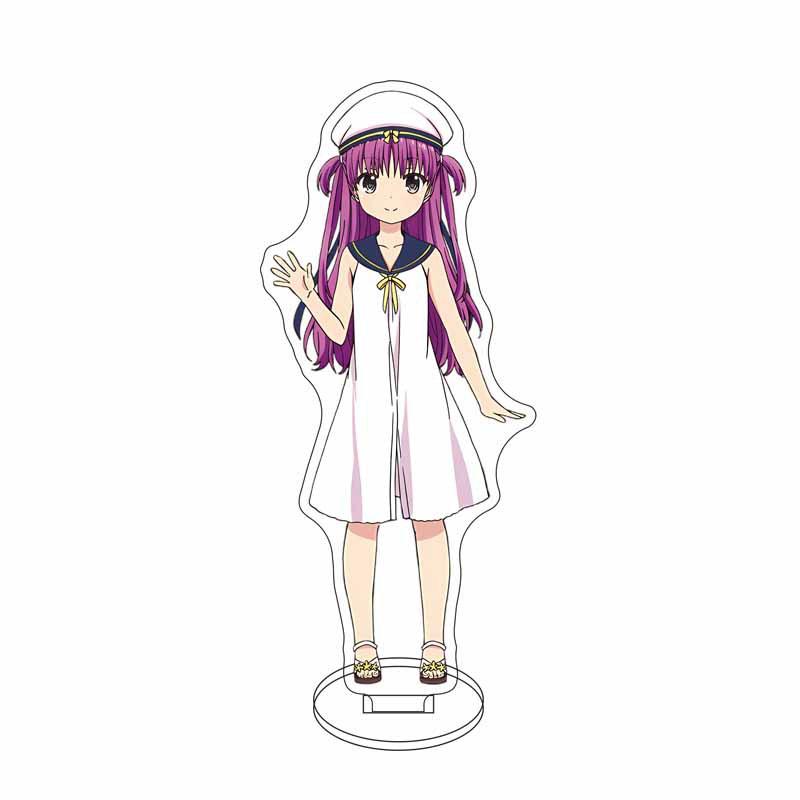 Summer Pockets Japanese Anime Peripherals Naruse Shiroha/Sorakado Ao Acrylic Stand Collectible Table Ornaments Creative Gifts