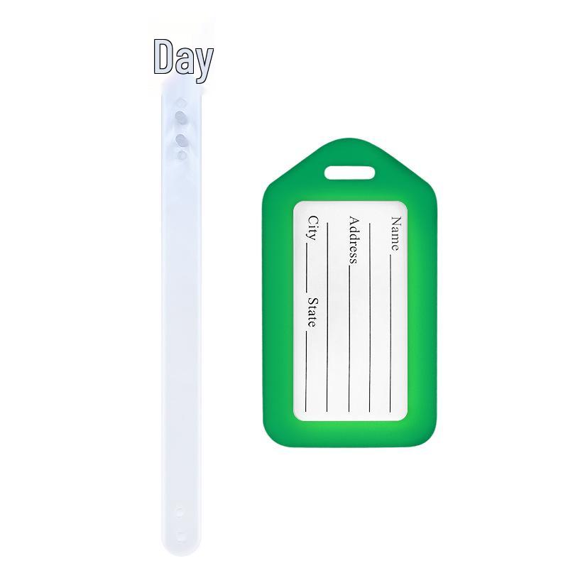 Airplane Luggage Tag Identifier: Suitcase Name & Boarding Pass Label.