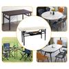 Mesh Storage Bag for Camping Table Adjustable Table Bottom Hanging Mesh Bag for Office Outdoor Picnic