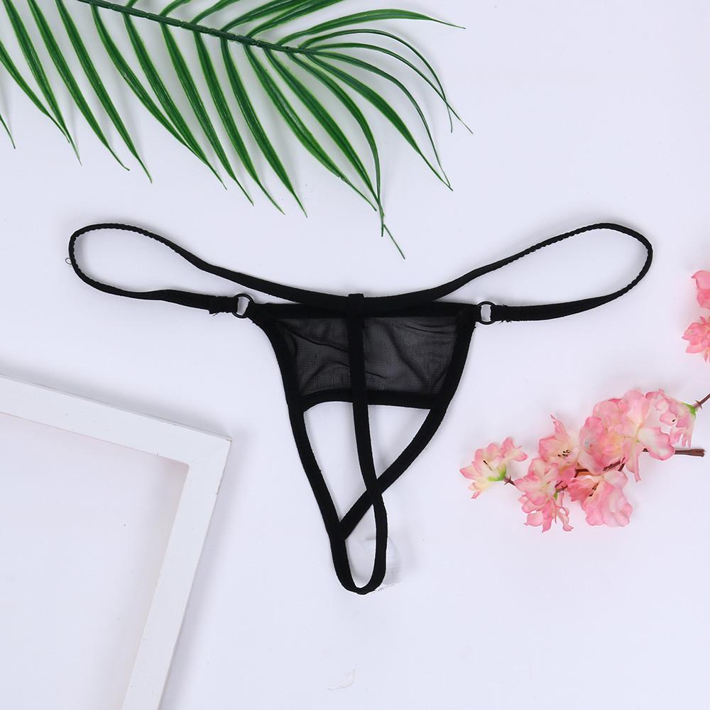 Sexy Kvinner Undertøy Bandasje Thongs G-string Truser Truser Undertøy Undertøy