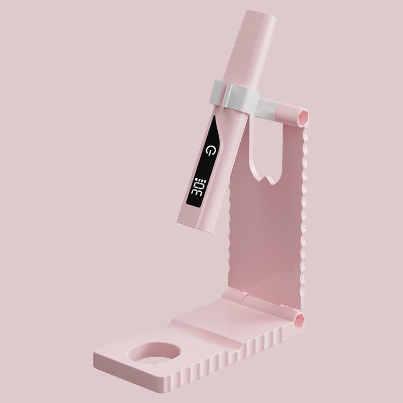 UV Nail Art Mini Portable Rechargeable Curing Lamp - Salon Exclusive Handheld Straight Lamp