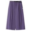 Women's Woven Cropped Wide-Leg Pants