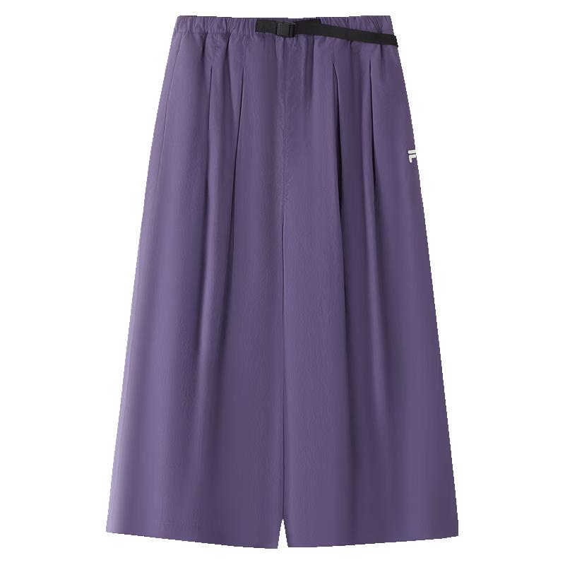 FILA FUSION Women s Woven Cropped Wide-Leg Pants S