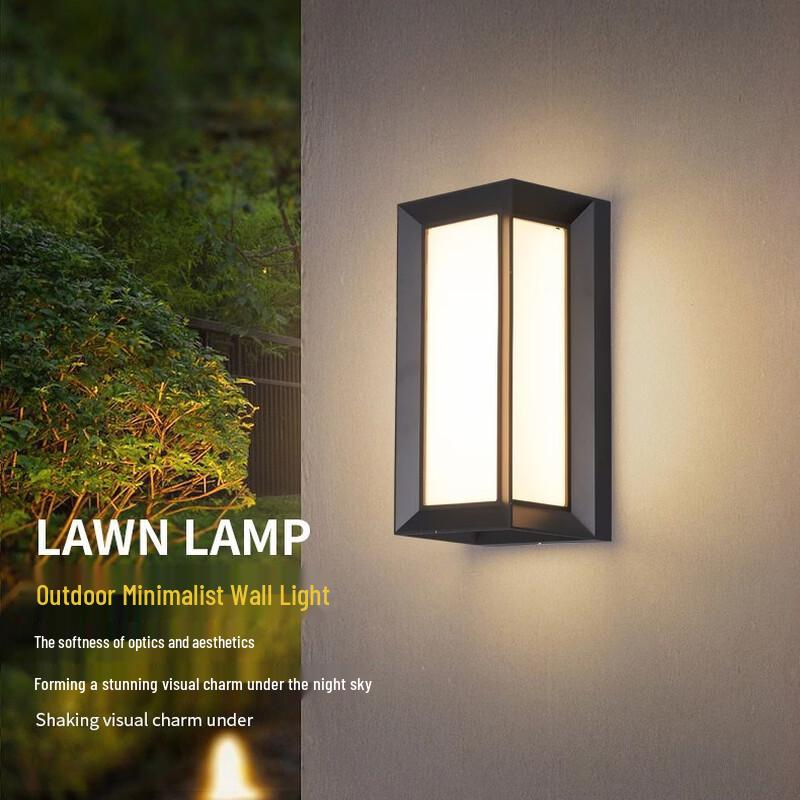 Outdoor Waterproof LED Sensor Wall Lamp