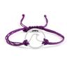 Bohemian Wax Rope Braied Bracelet for Women Men Charm Waves Adjustable Bangles Lucky String Bracelets Friends Gift Wrist Jewelry