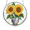 Acrylic Jigsaw Puzzle Suncatcher 83 Pcs DIY Puzzles Craft Kit for Adults Colorful Window Hanging Ornament for Women Men Home Garden Decor