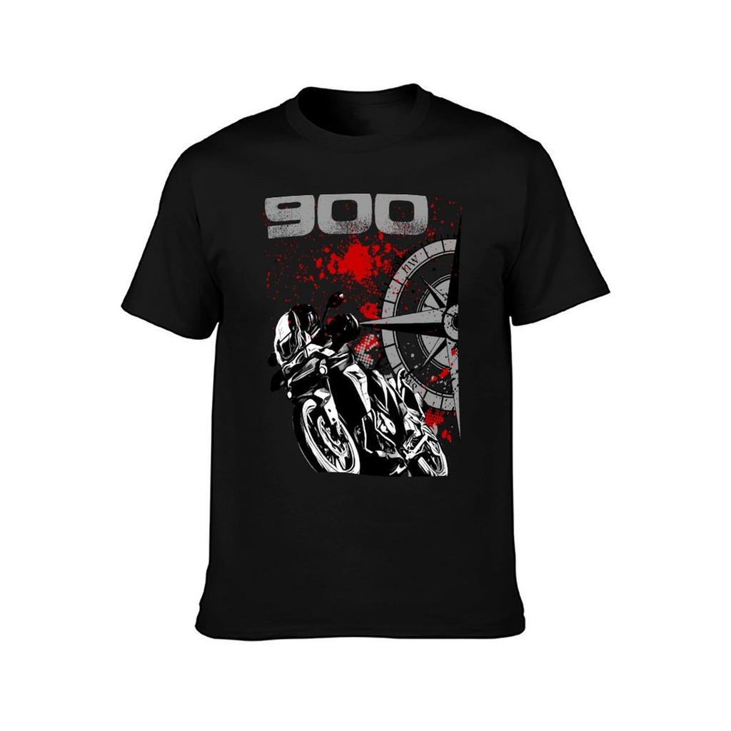 Tiger 900 Motorcycle T-Shirt Designer Shirts Shirts Graphic Tees Aesthetic Clothing Vintage Clothes Oversized T Shirts for Men