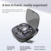 Creative Multi-function Telescopic Data Cable Storage Box 60W Fast Charging Mobile Phone Charging Cable Multi-head Digital Storage Box