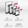 Acrylic Table Card Display Board A4 A5 A6 L-Shaped Table Sign Price Card Billboard Stand Picture Poster Art Display Frame Empty