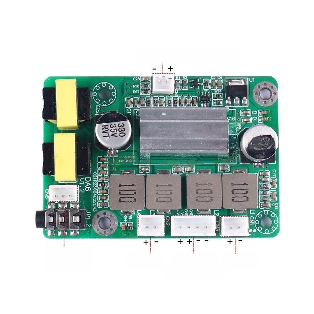1pc Digital Audio Board 50WX2 Stereo 100W Power Module Noise Isolation For DIY Audio Systems Accessories
