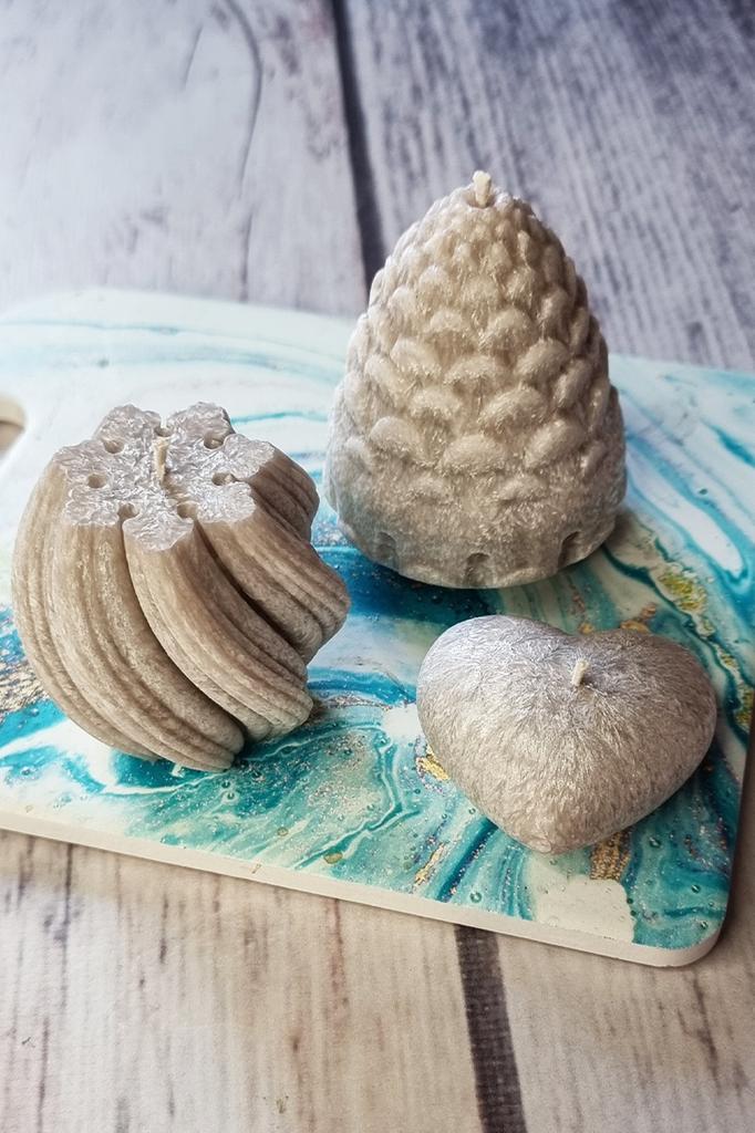 Handmade Aroma Candles Winter, Handmade Candle Gift Set NWN-127 NeedleWoman   Scandinavian Snowflake (76681019)