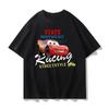 Smile Cars McQueen Unisex T-shirt Gift for Couple Cotton Tops Tees Short Sleeve Clothing Streetwear Oversized Unisex