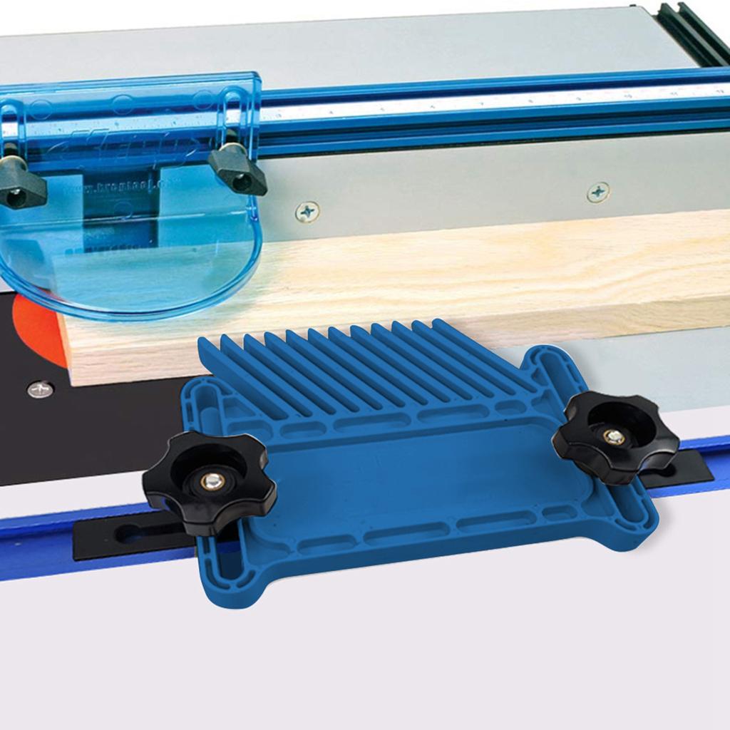 2Pcs Woodworking Feather Board Set Router Tables Saws Blue Carpentry Aid Hand Tool Kit