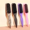 Smoothing Hairs, Flyaways, Edge ControlBackcombing & Teasing Hairbrush WithWide Rat Tail for Sectioning & Parting, Hair Brush