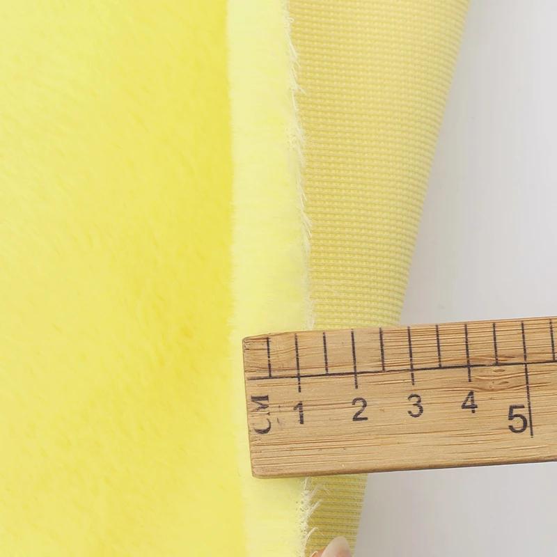 50x50cm/1m 8mm Faux Fur Fabric Soft Short Plush Fabric for Sewing Warm Scarf DIY Doll Background Display Cloth Needlework