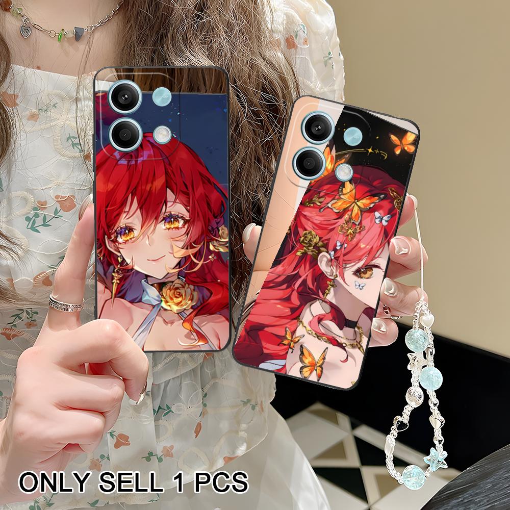HSR Himeko Mattes TPU-Handyhülle für POCO F8 F7 F6 F5 F4 F3 F2 Pro GT C75 C71 C65 C61 C40 Pro Ultra Buntes Cover