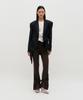 Kimjisu Sheer Layering Pants _ Brown