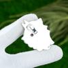 Natural Strawberry Quartz Gemstone Jewelry 925 Sterling Silver Pendant For Girls
