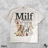 Unisex Ik Hou Van Katachtigen Vintage T-shirt Grappige Kat Meme Grafisch T-shirt Retro Kattenliefhebber Shirt Humor Huisdier Dier Cadeau Unisex