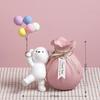 Bear vases Flower Decorations Household Ornaments Home Living Room Decor Accessories Interior Office Desktop Decor Gift