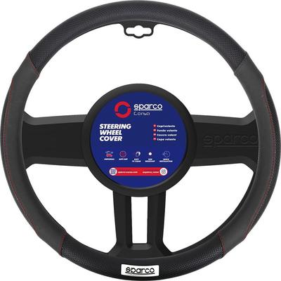 Kryt volantu veľkosť M Čierny SPARCO-CORSA (37-38 cm) SPC1113BK_J